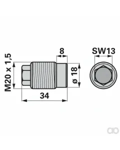 Prillinger - 00606268 - Schraube Anstelle Von Bucher 1