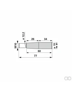 Prillinger - 00606571 - Mitnehmerzapfen einzeln Anstelle