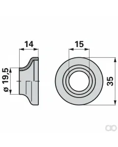Prillinger - 00606609 - Abdeckmanschette Anstelle Von