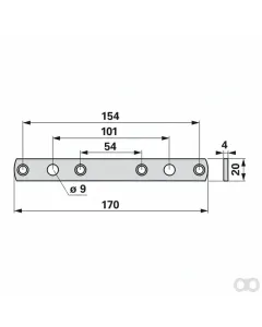 Prillinger - 00606750 - Unterlage Aebi 100.8951
