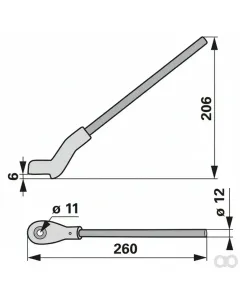 Prillinger - 00606767 - Holmteiler mit Huelse Hc44 + Hc
