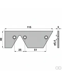Prillinger - 00609322 - Reinigungsplatte Anstelle Von