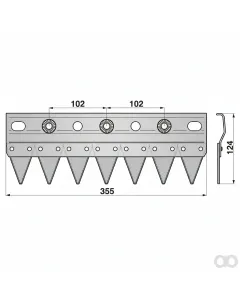 Prillinger - 00612101 - Gegenschneide Glatt Anstelle V