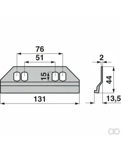 Prillinger - 00613125 - Reibungsplatte Aebi 100.6188