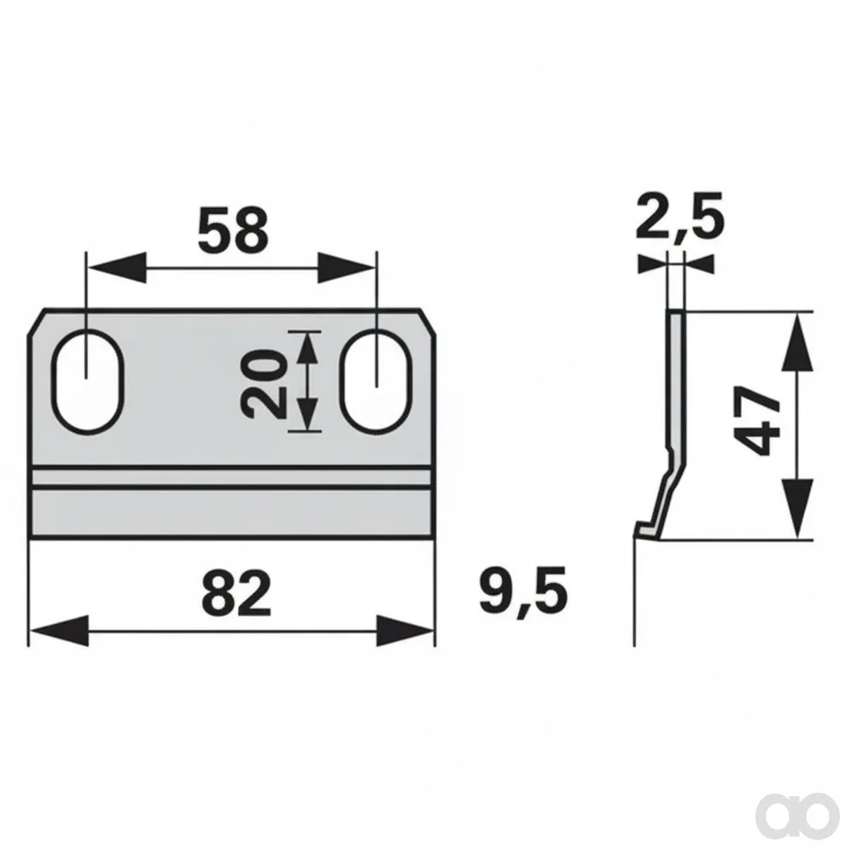 Prillinger - 00613301 - Fuehrungswinkel Anstelle Von Moertl