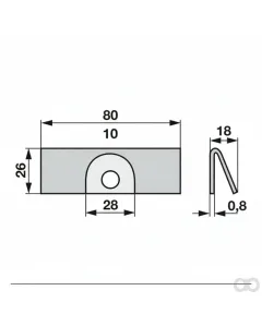 Prillinger - 00613610 - Haltefeder Anstelle Von Aebi Am