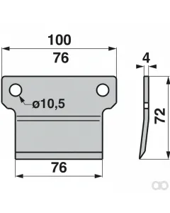 Prillinger - 00616121 - Messerhalter Anstelle Von Aebi