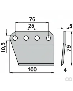 Prillinger - 00616128 - Messerhalter Stangen Anstelle Von