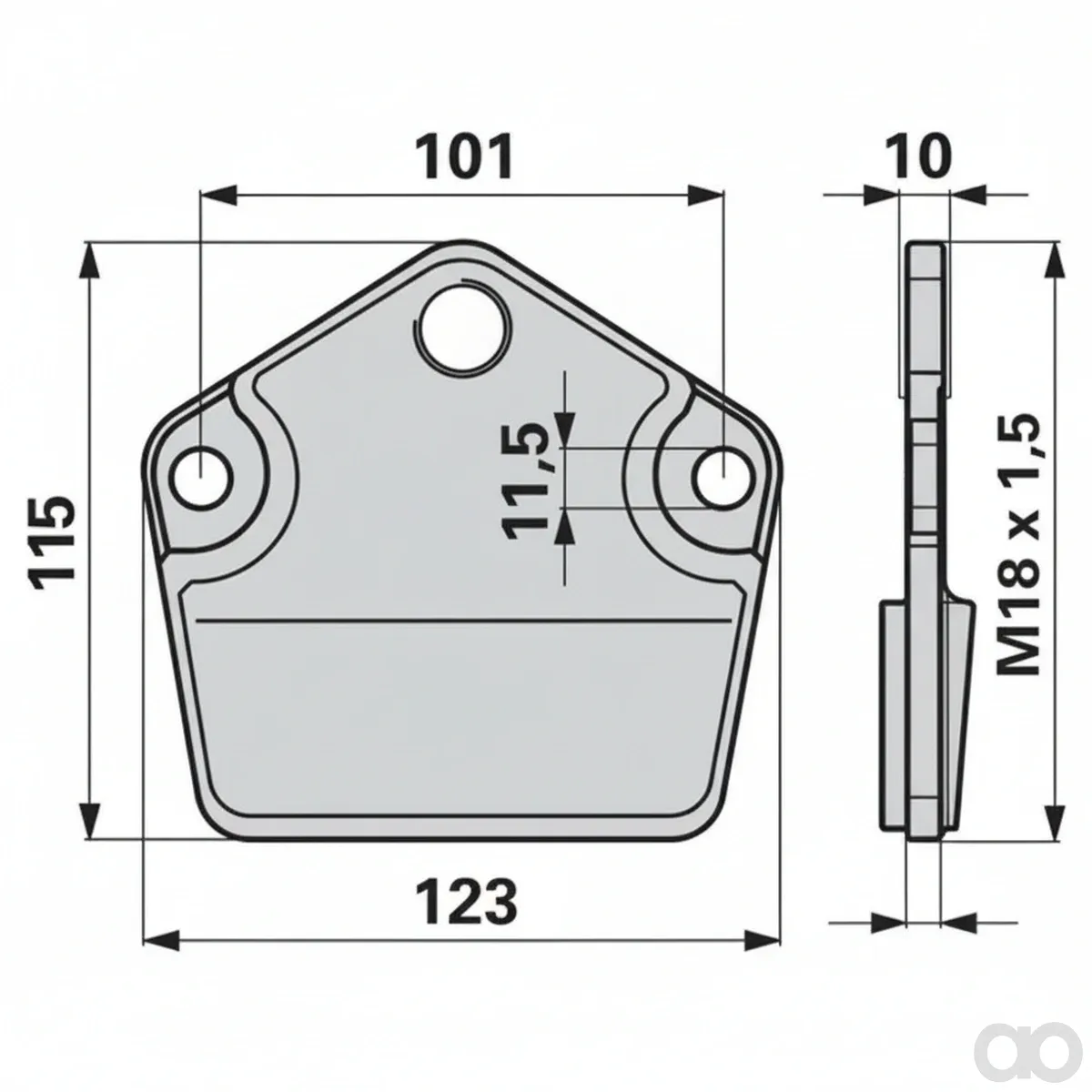 Prillinger - 00616187 - Messerhalter Mittelschnitt Anstelle