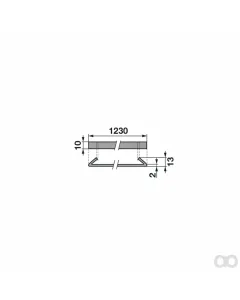 Prillinger - 00616442 - Fuehrungsschiene fuer Balken 122