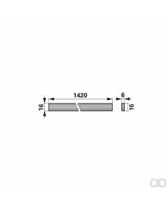 Prillinger - 00616445 - Reibleiste fuer Balken 145 Cm Anstelle
