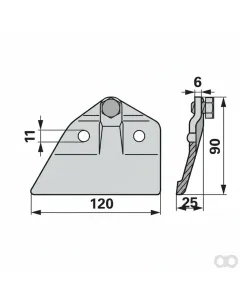 Prillinger - 00616455 - Messerhalter Anstelle Von Stocker