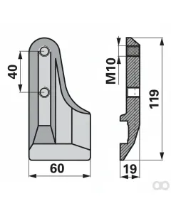 Prillinger - 00616562 - Messerhalter Unten Anstelle Von