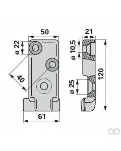 Prillinger - 00618468 - Aussenschuhsohle rechts Anstelle