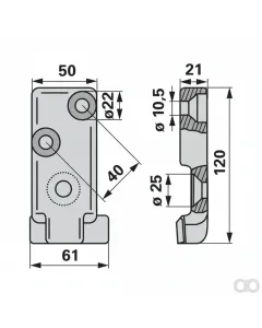 Prillinger - 00618469 - Aussenschuhsohle Stangen Anstelle