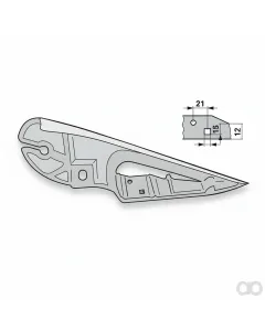 Prillinger - 00621120 - Aussenschuh rechts Anstelle Von