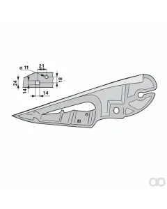 Prillinger - 00621121 - Aussenschuh Stangen Anstelle Von