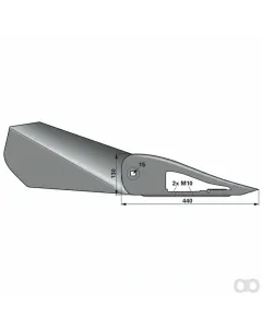 Prillinger - 00621183 - Aussenschuh Stangen Anstelle Von