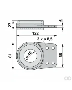 Prillinger - 00626231 - Lagerschale Anstelle Von Nussbaum