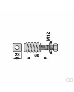 Prillinger - 00627584 - Schwadblechschraube Komplett Anstelle