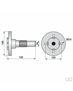 Prillinger - 00627600 - Radwelle Zu Jet, Anstelle Von