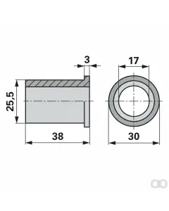 Prillinger - 00629033 - Kunststoffbuechse Anstelle Von