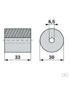 Prillinger - 00629035 - Gummipuffer Anstelle Von Aebi
