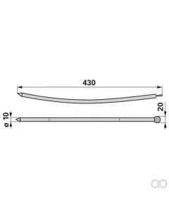 Prillinger - 00629054 - Gabelzinke Lang Anstelle Von Aebi
