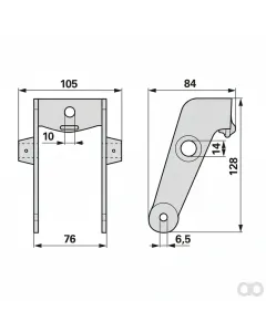 Prillinger - 00629113 - Zinkenhalter Anstelle Von Bucher