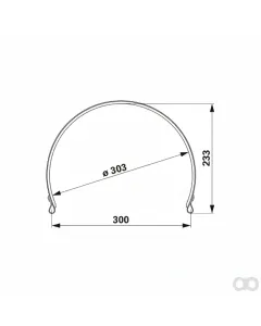 Prillinger - 00629542 - Bremsband Anstelle Von Nussmueller