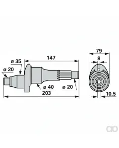 Prillinger - 00629610 - Exzenterwelle Anstelle Von 116