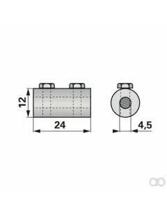 Prillinger - 00647604 - Klemmnippel Anstelle Von Aebi