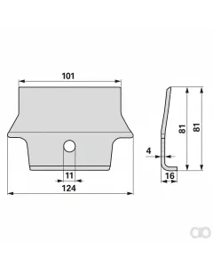 Prillinger - 00647704 - Messerhalter Diamant, Anstelle