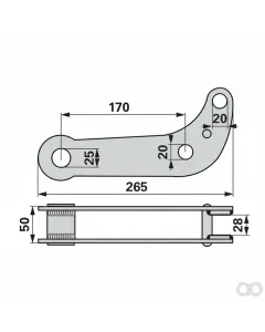 Prillinger - 00648223 - Schwinge Anstelle Von Gaspardo