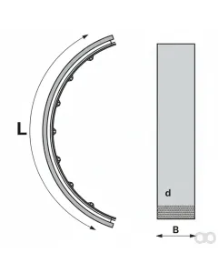 Prillinger - 00670538 - Mahlbruecke 7 Stege 4 mm Zu Ley