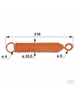 Prillinger - 00690103 - Rueckzugfeder Anstelle von Brau
