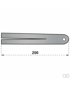 Prillinger - 00690108 - Schlaeger Anstelle von 200X25X1