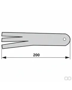 Prillinger - 00690109 - Schlaeger Anstelle von 200X35X1
