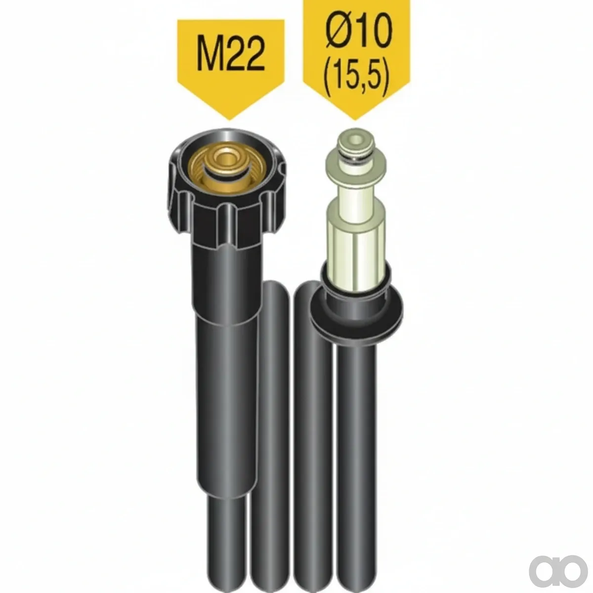 Prillinger - 00750351 - Hochdruckreinigerschlauch DN06