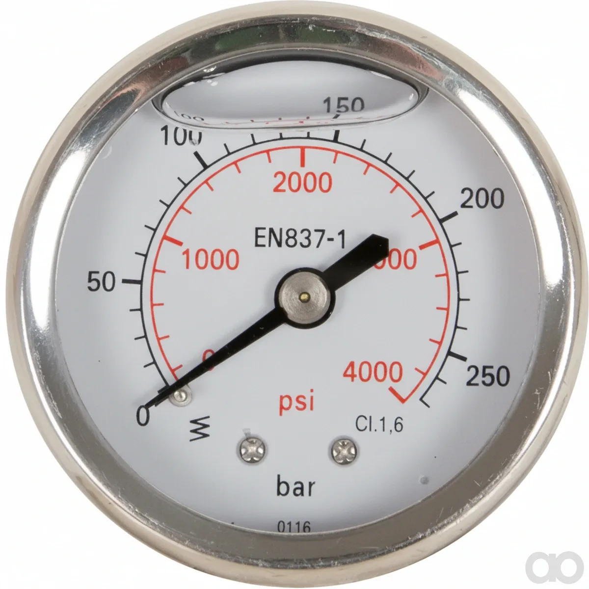 Prillinger - 00750485 - Manometer 250bar DM52 G1/4 Hochdruck