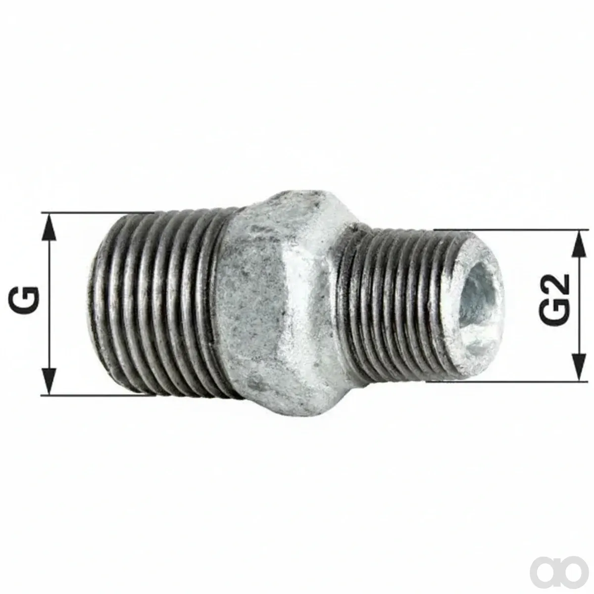 Prillinger - 00751100 - Reduziernippel Nr. 245 6/4 x 1