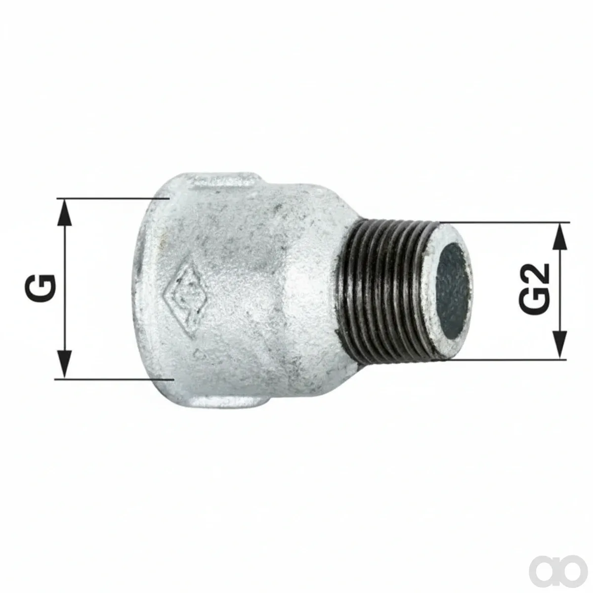 Prillinger - 00751113 - Reduziernippel Nr. 246 2 x 6/4