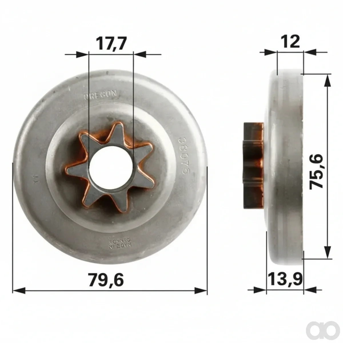 Prillinger - 00763105 - Spurkettenrad Anstelle Von Oregon