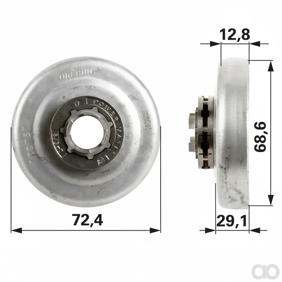 Prillinger - 00763132 - Ringkettenrad Anstelle Von Oregon
