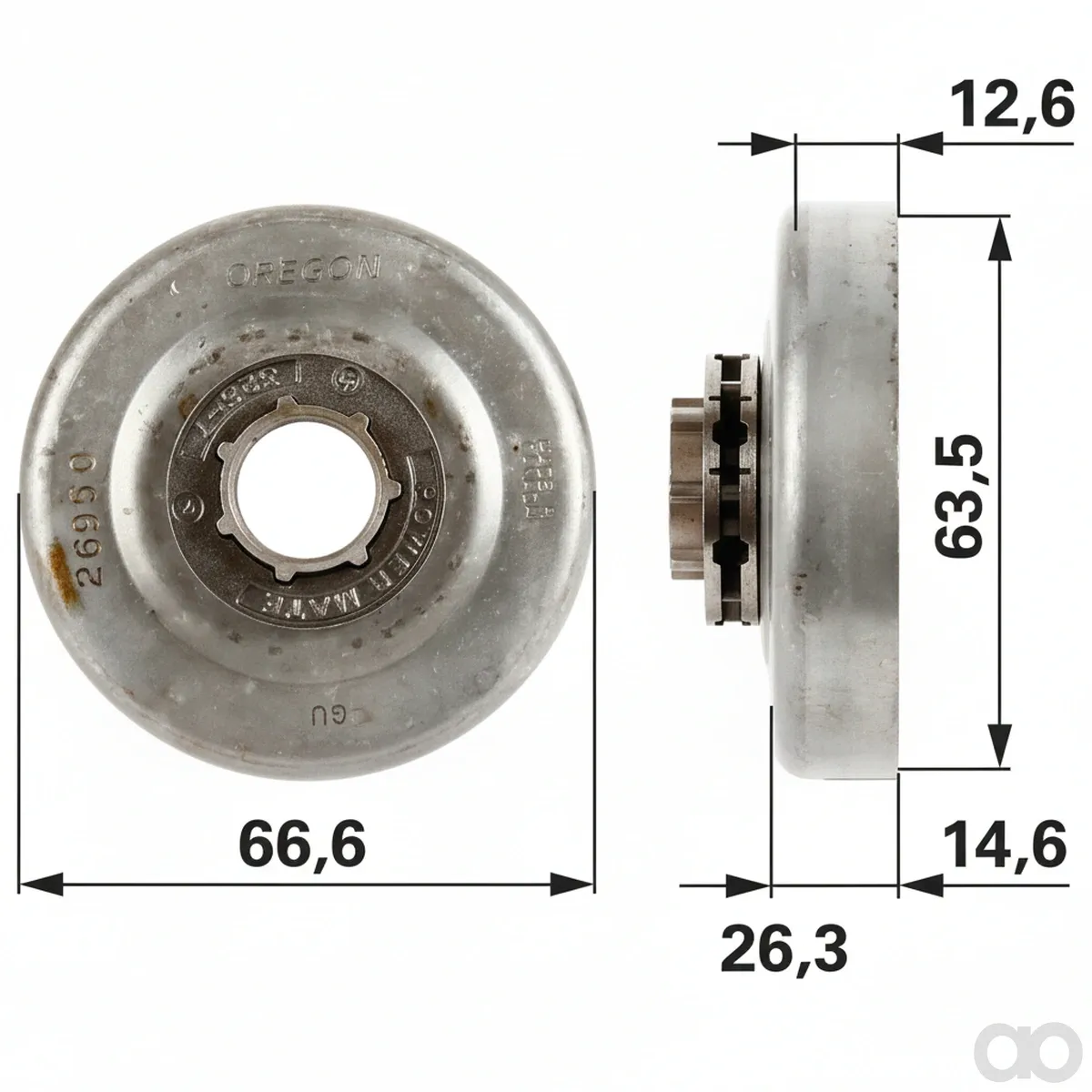 Prillinger - 00763160 - Ringkettenrad Anstelle Von Oregon
