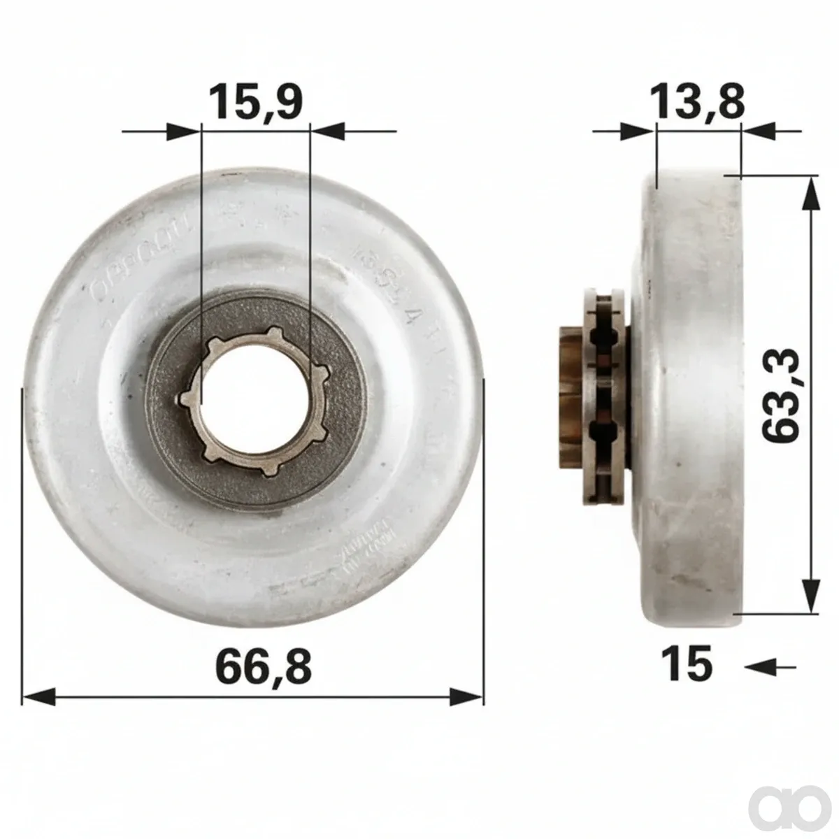 Prillinger - 00763182 - Ringkettenrad Anstelle Von Oregon