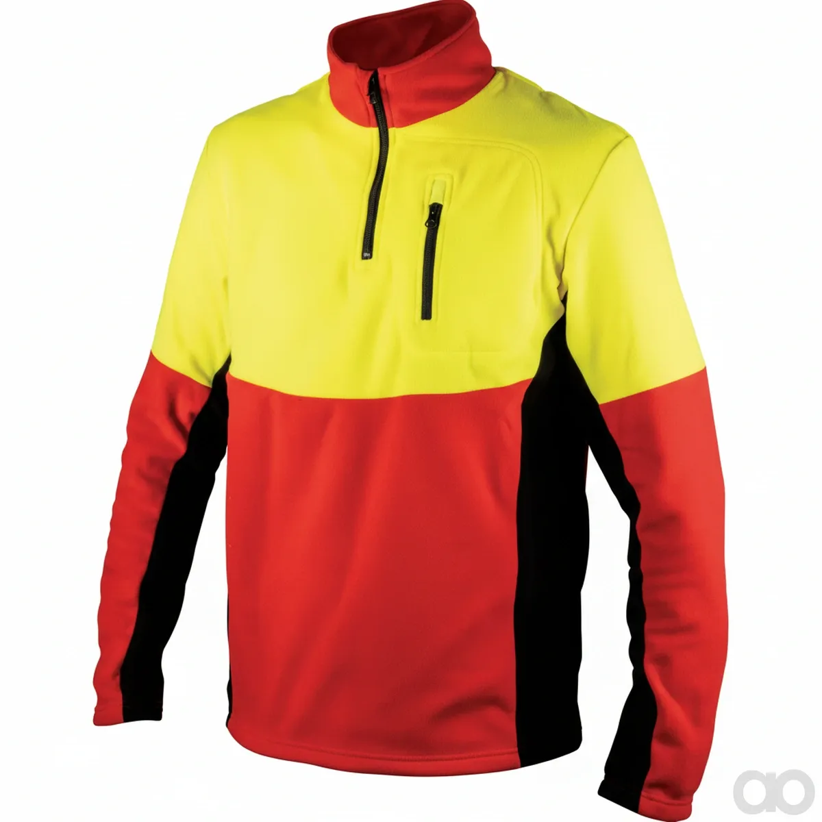 Prillinger - 00772724 - Iso-Shirt Rot-Gelb Groesse: XL