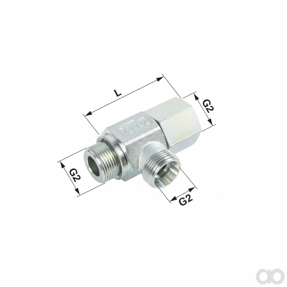 Prillinger - 00813228 - Hohlschraube G3/8 mit 12L Abzw.