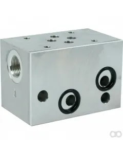 Prillinger - 00816606 - Anschlussplatte NG06 G3/8 Sei