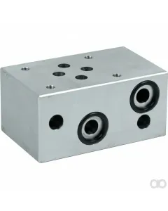 Prillinger - 00816607 - Anschlussplatte NG06 G3/8 Hint